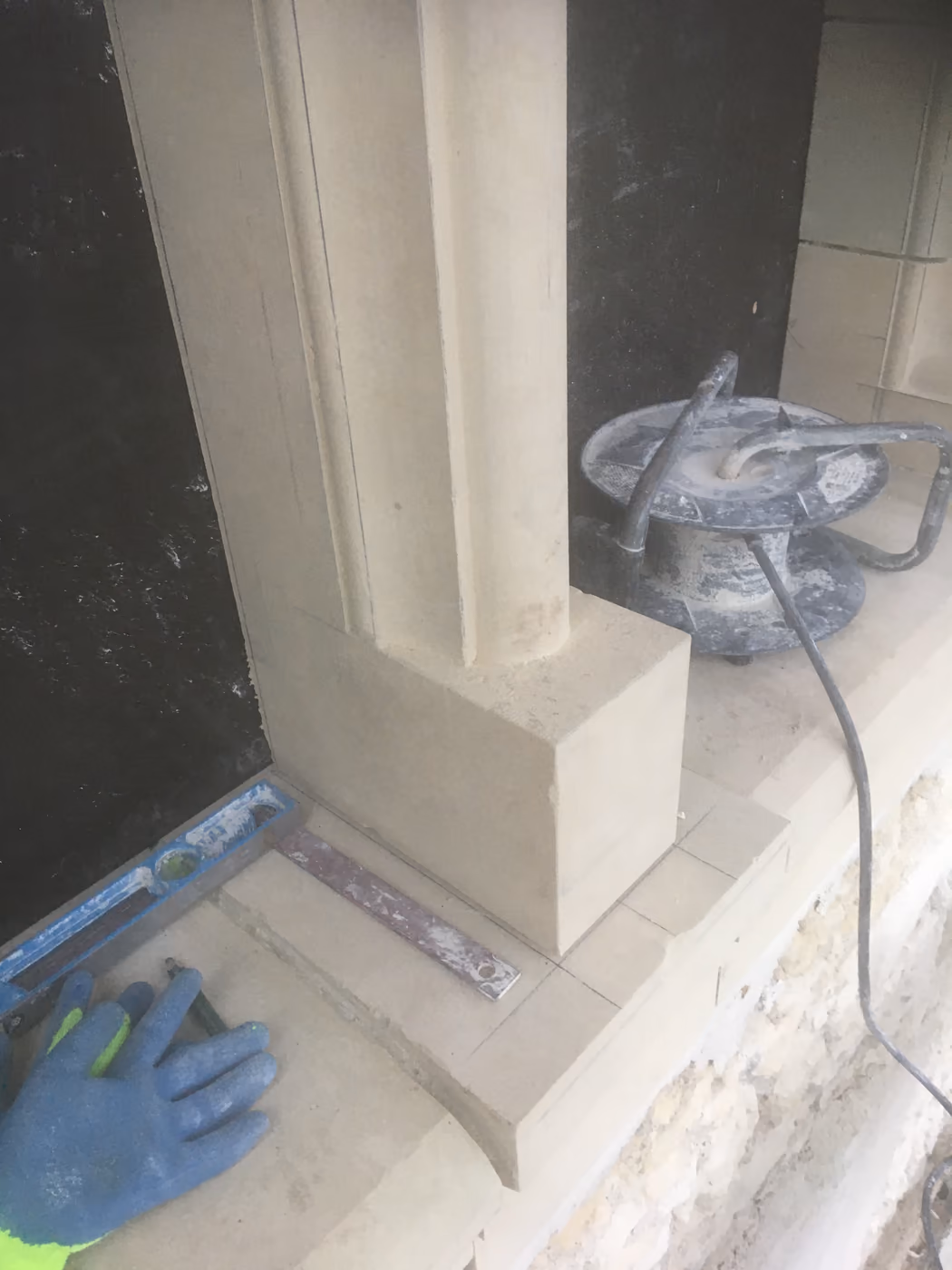 Ouvrage en pierre réalisé par MTP à Monnaie — photo 12
