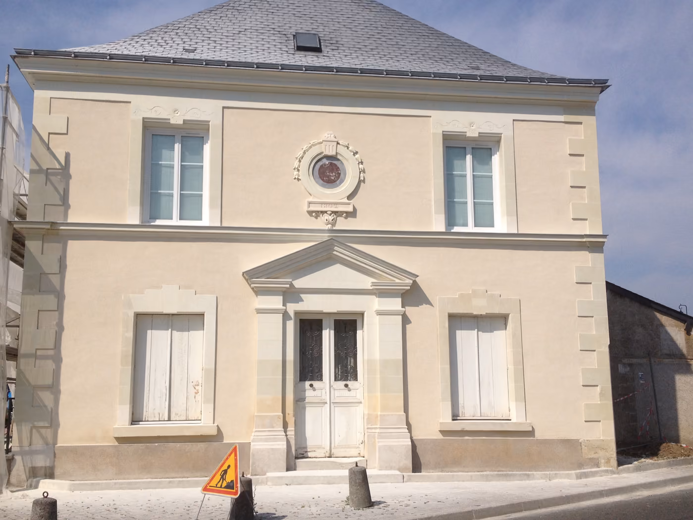 Ouvrage en pierre réalisé par MTP à Monnaie — photo 26