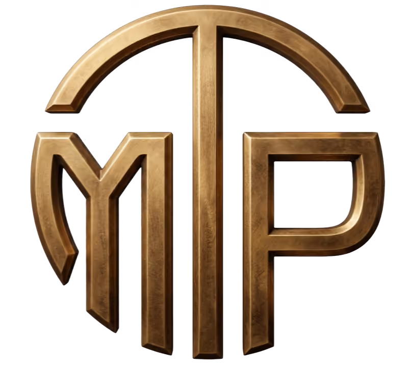 Logo MTP maçonnerie et taille de pierre