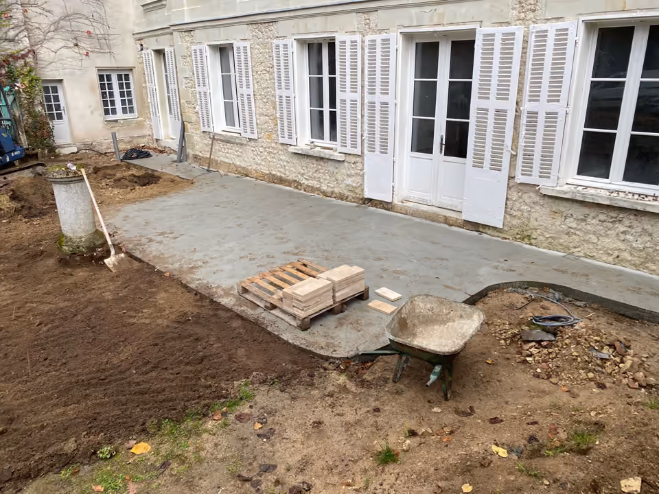 Terrasses et dallage par MTP